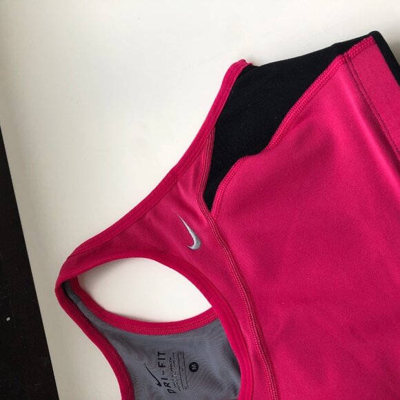 Pink NIKE Sports Bra Size Medium - Picture 2 of 4